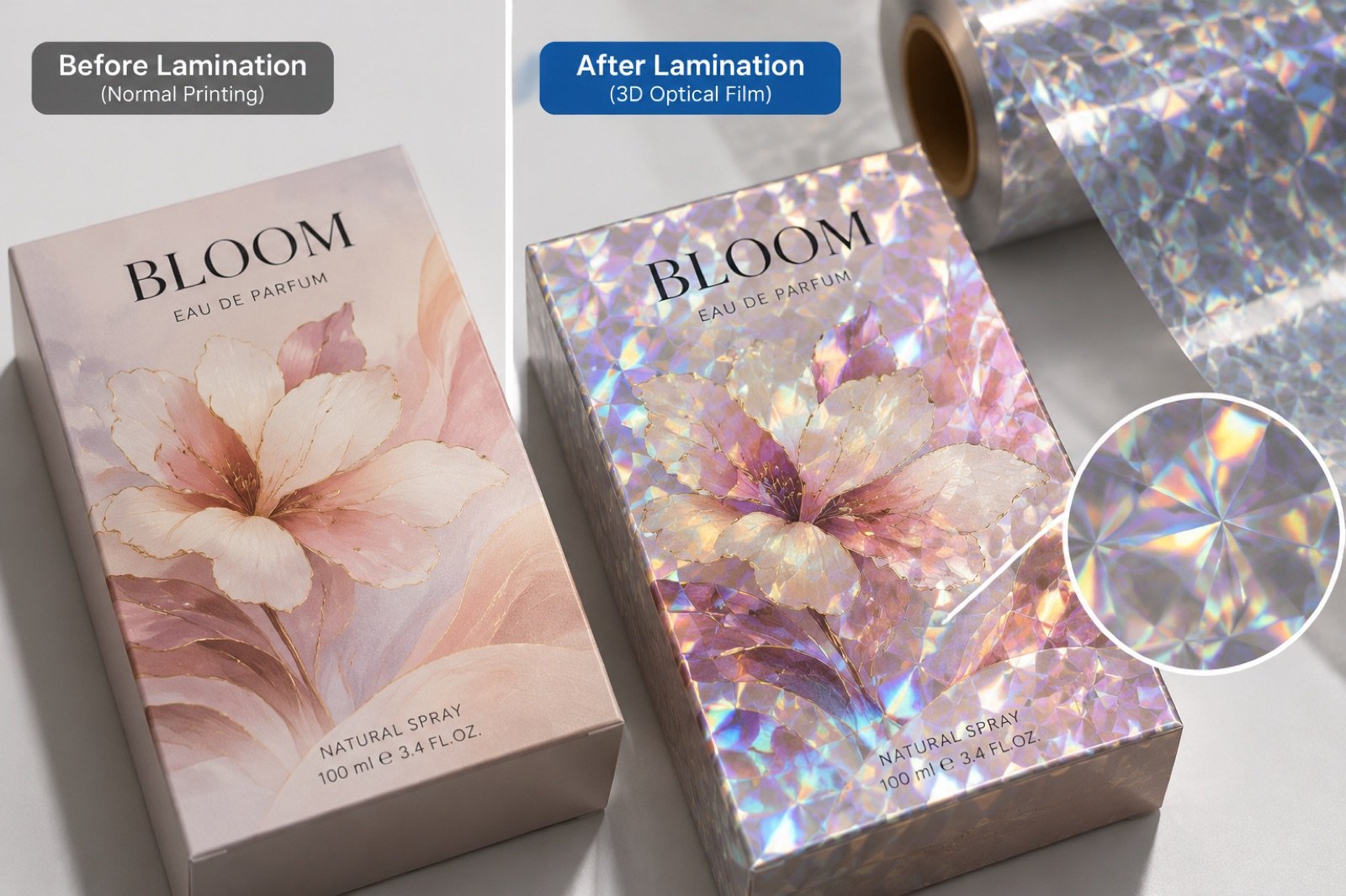 How 3D PET Laminating Film Creates Depth and Dimension