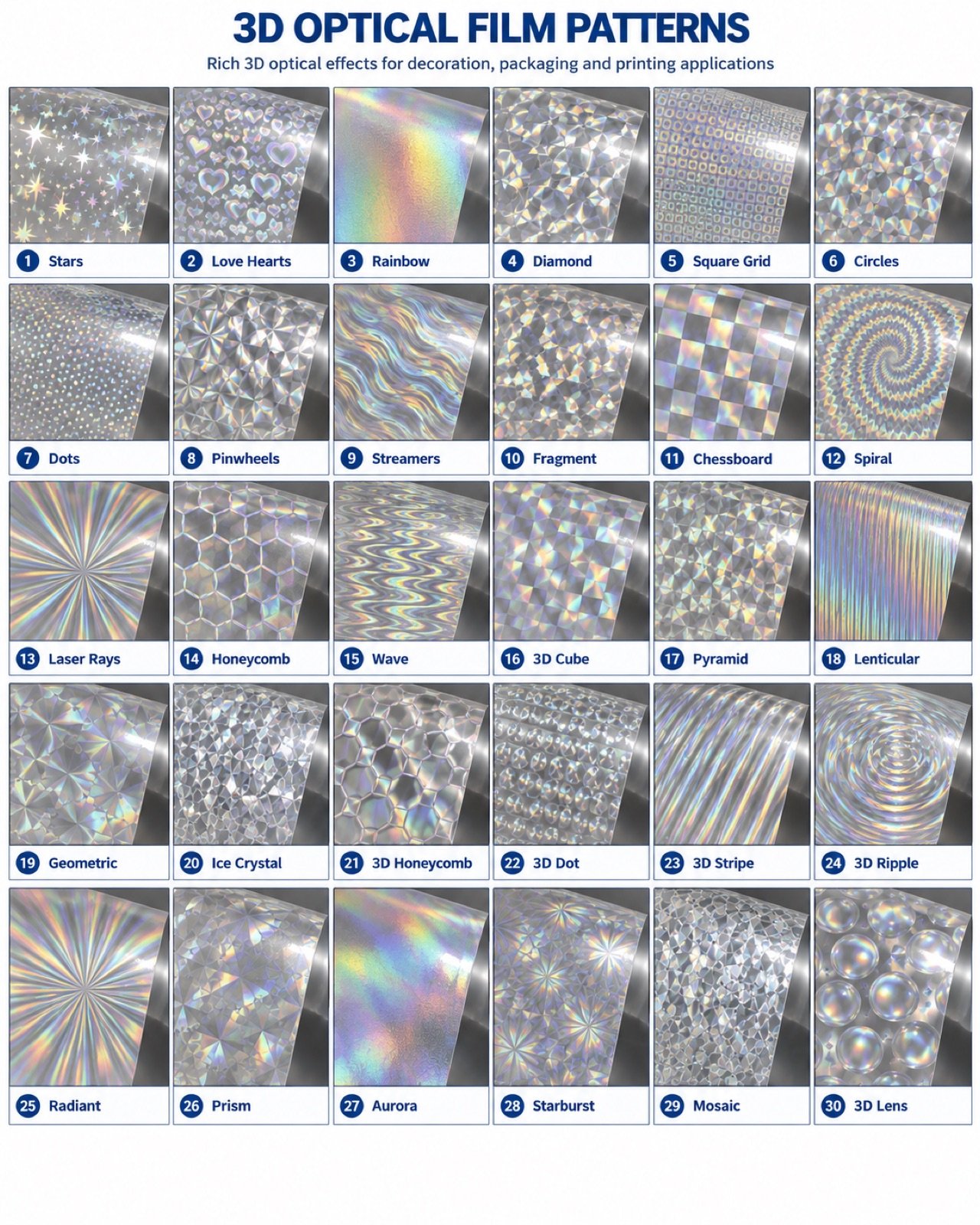 How 3D PET Laminating Film Creates Depth and Dimension